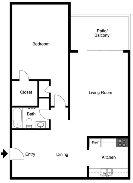 Unit 239 248 floor plan